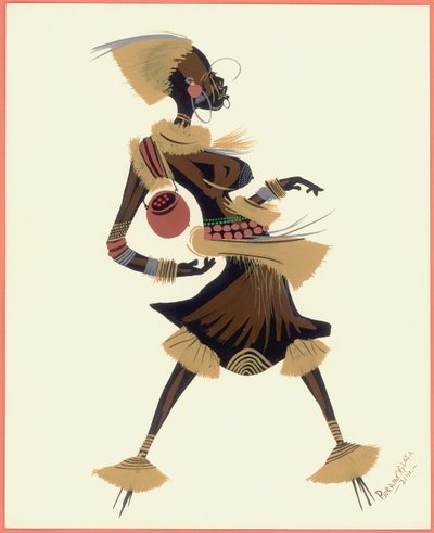 Water Pot Woman, 2010 by Oglafa Ebitari Perrin
